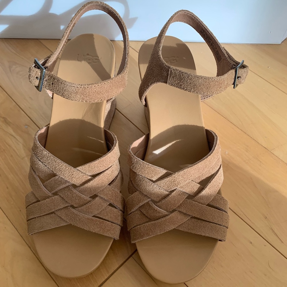 NWOT Ugg ima wedge sandal